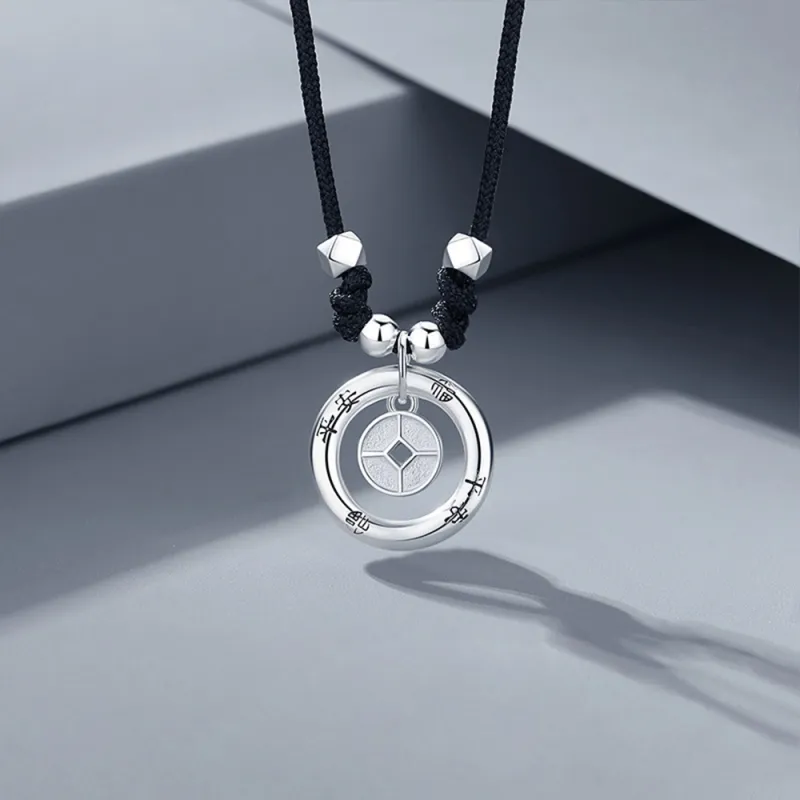 Seven Seven Silver Jewelry S999 Fine Silver Sterling Silver Necklaces Unisex-1
