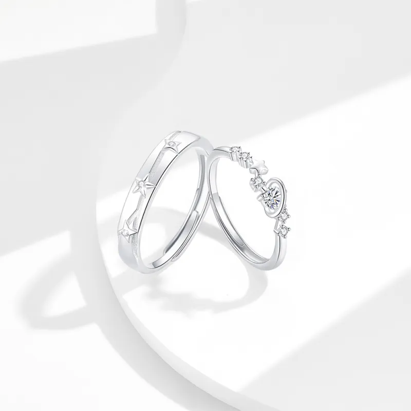 Seven Seven Silver Jewelry S999 Fine Silver Rings Unisex-3