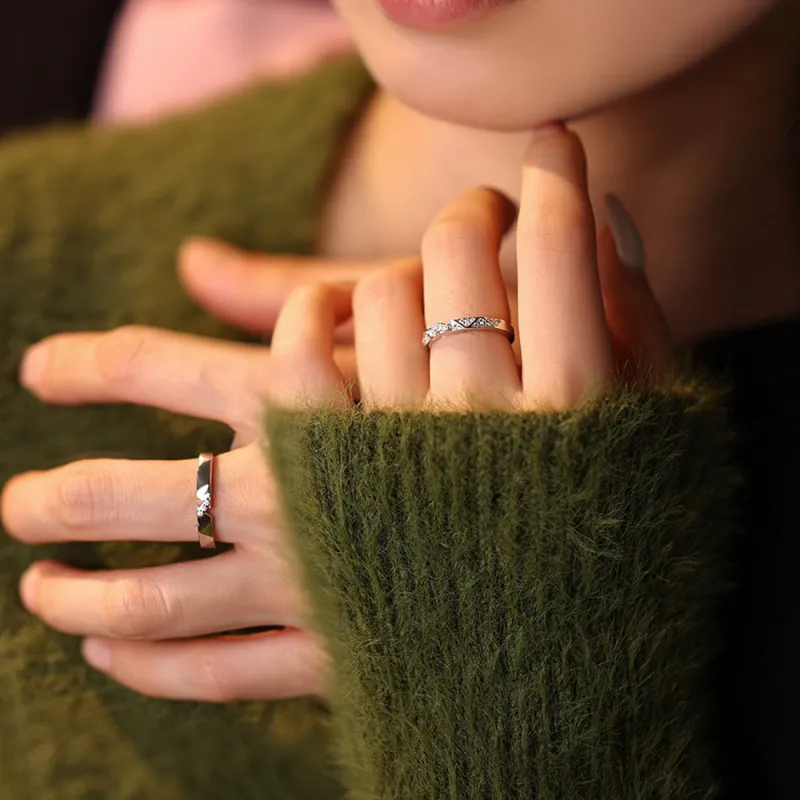 Seven Seven Silver Jewelry S999 Fine Silver Rings Unisex-1