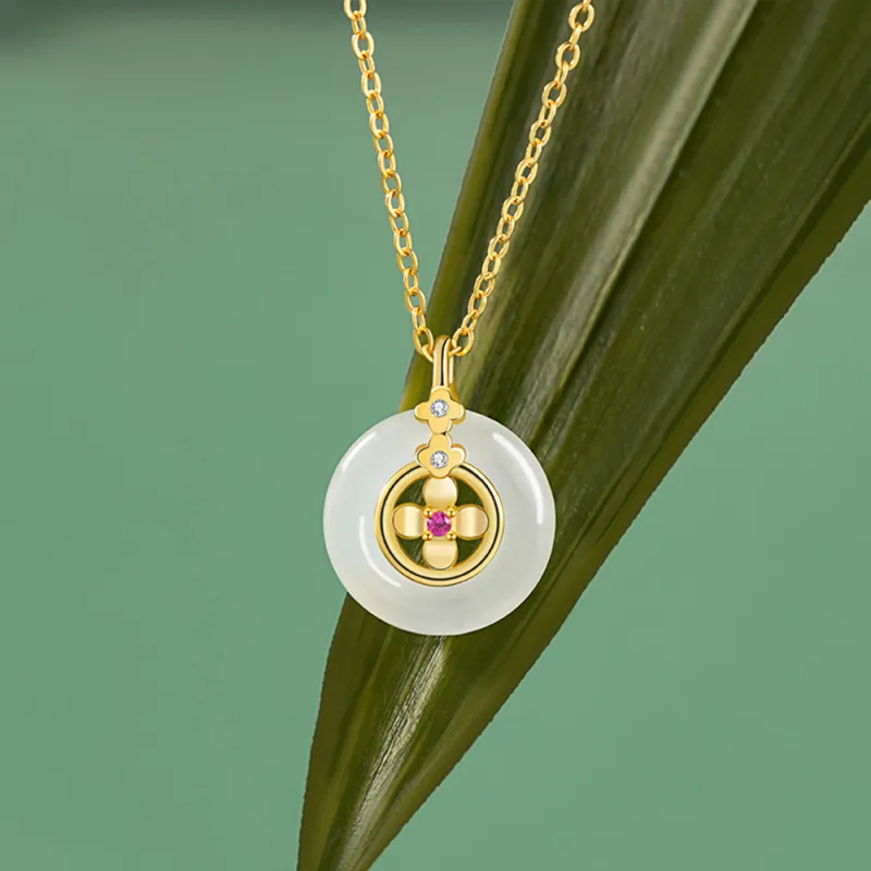 Seven Seven Silver Jewelry Natural Chalcedony Necklaces Women's-3