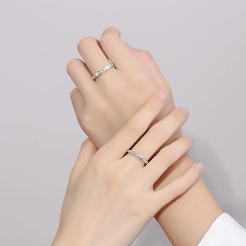 Seven Seven Silver Jewelry S999 Fine Silver Rings Unisex-4