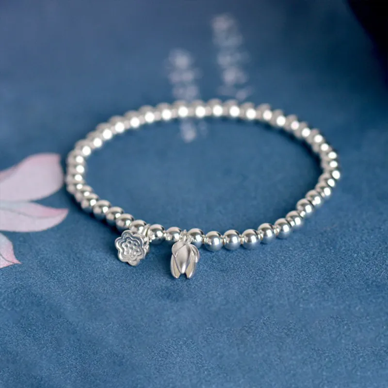 Seven Seven Silver Jewelry S999 Fine Silver Bracelets Women's-1