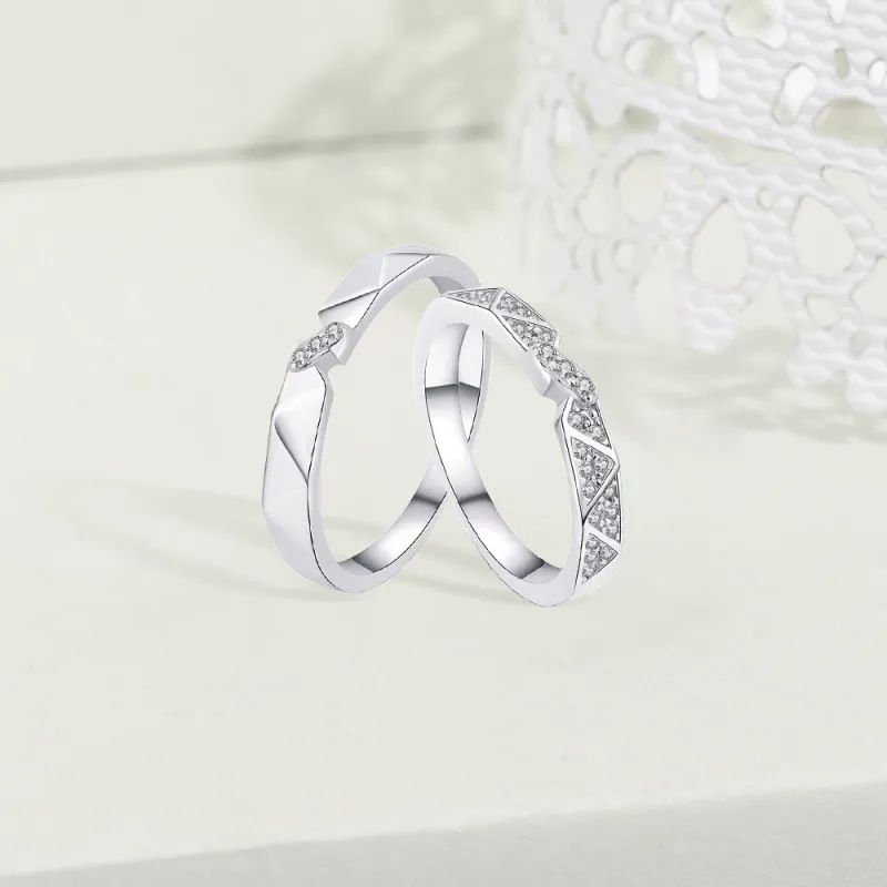 Seven Seven Silver Jewelry S999 Fine Silver Rings Unisex-3