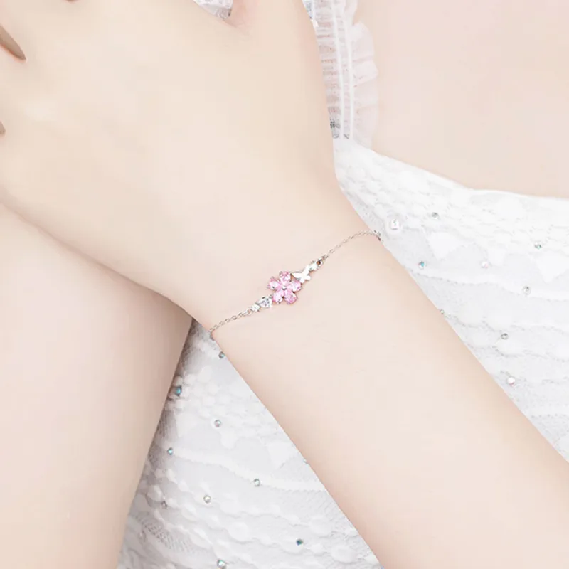 Seven Seven Silver Jewelry S925 Silver/Cubic Zirconia Bracelets Women's-5