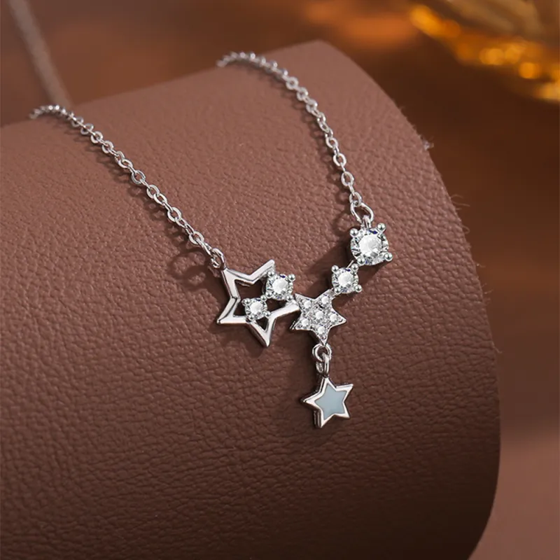 Seven Seven Silver Jewelry S999 Fine Silver Sterling Silver Necklaces Women's-4