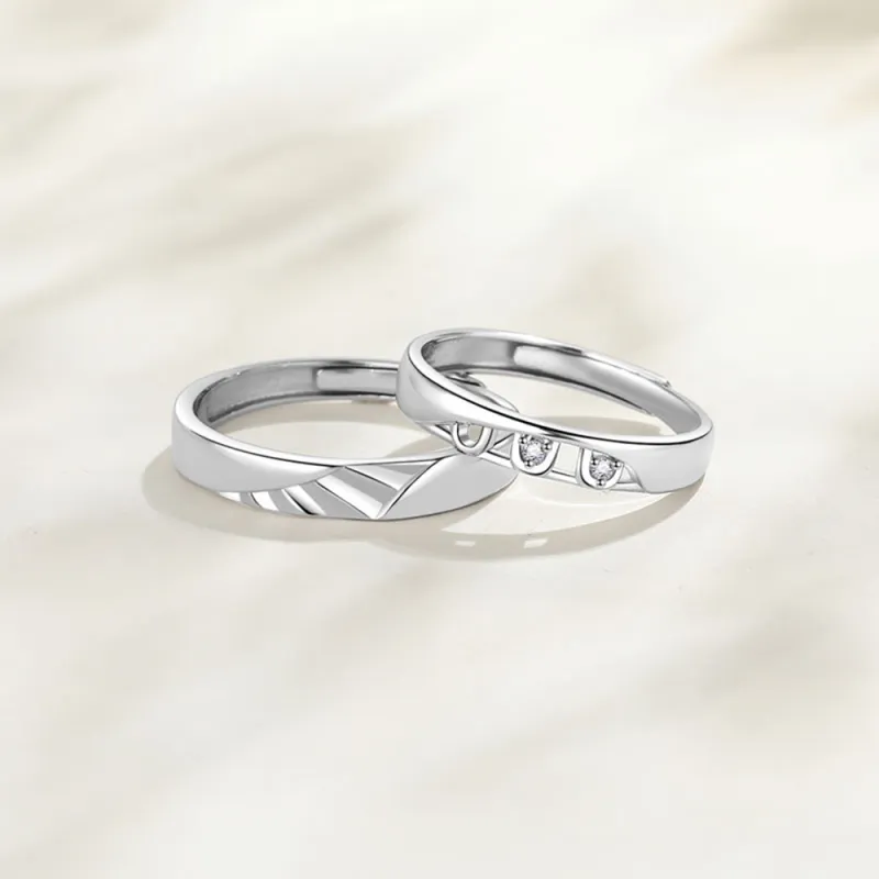 Seven Seven Silver Jewelry S999 Fine Silver Rings Unisex-4
