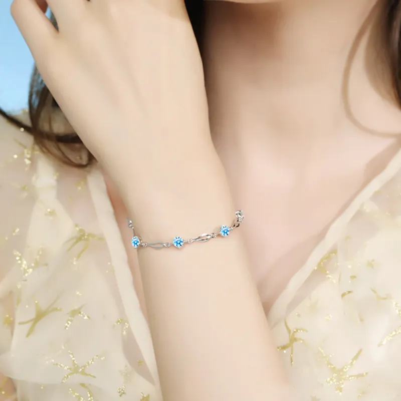 Seven Seven Silver Jewelry S 999 Fine Silver Bracelets Unisex-2