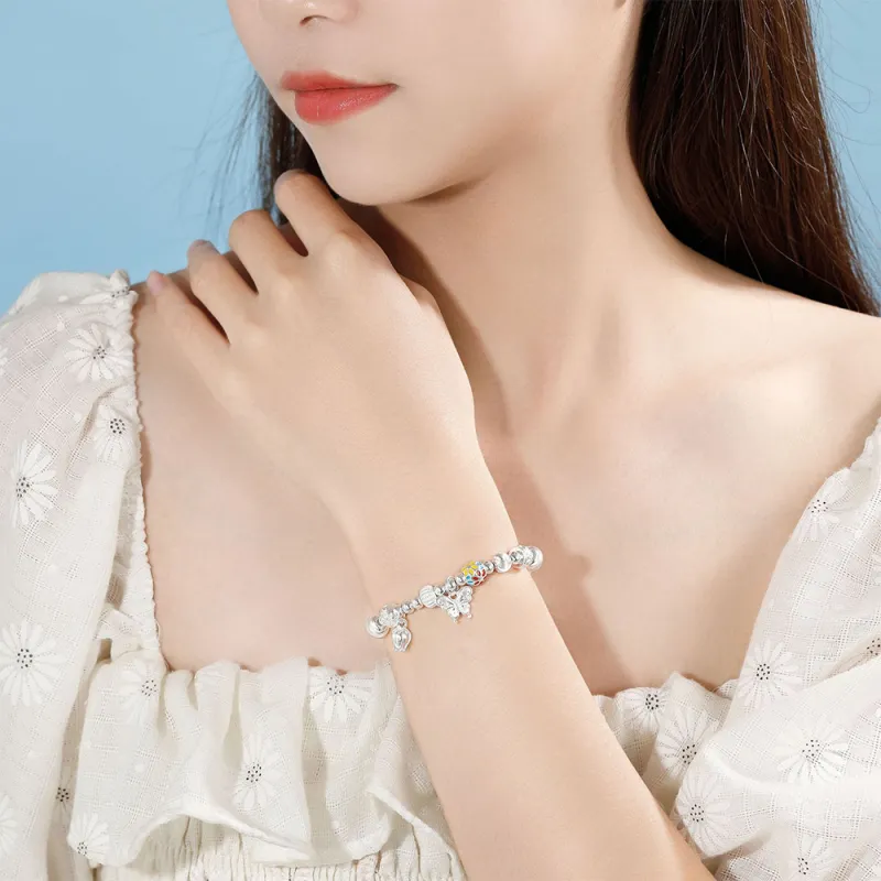Seven Seven Silver Jewelry S999 Fine Silver Bracelets Unisex-4