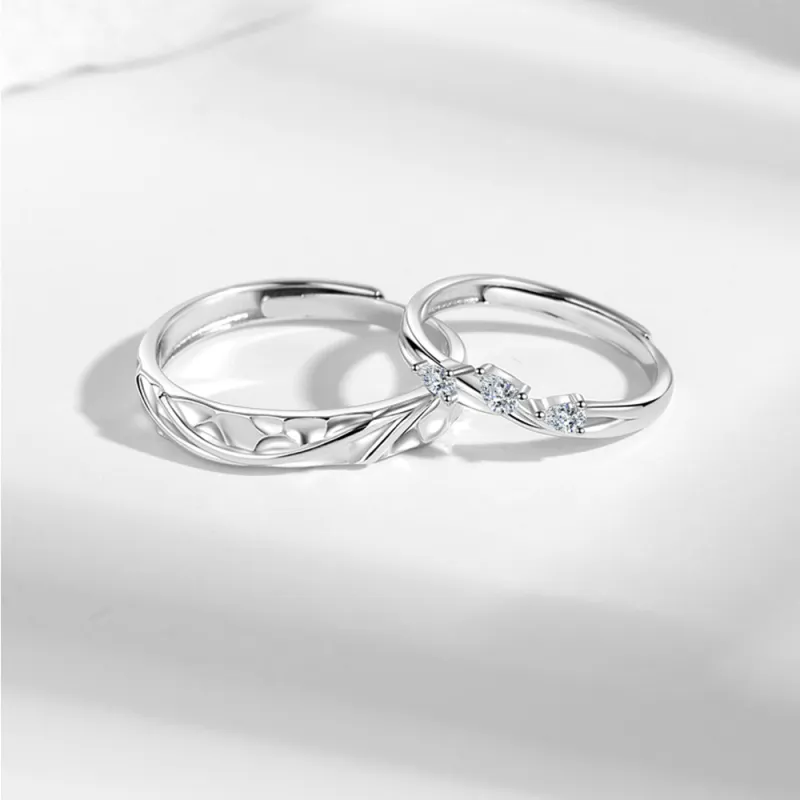 Seven Seven Silver Jewelry S999 Fine Silver Rings Unisex-5