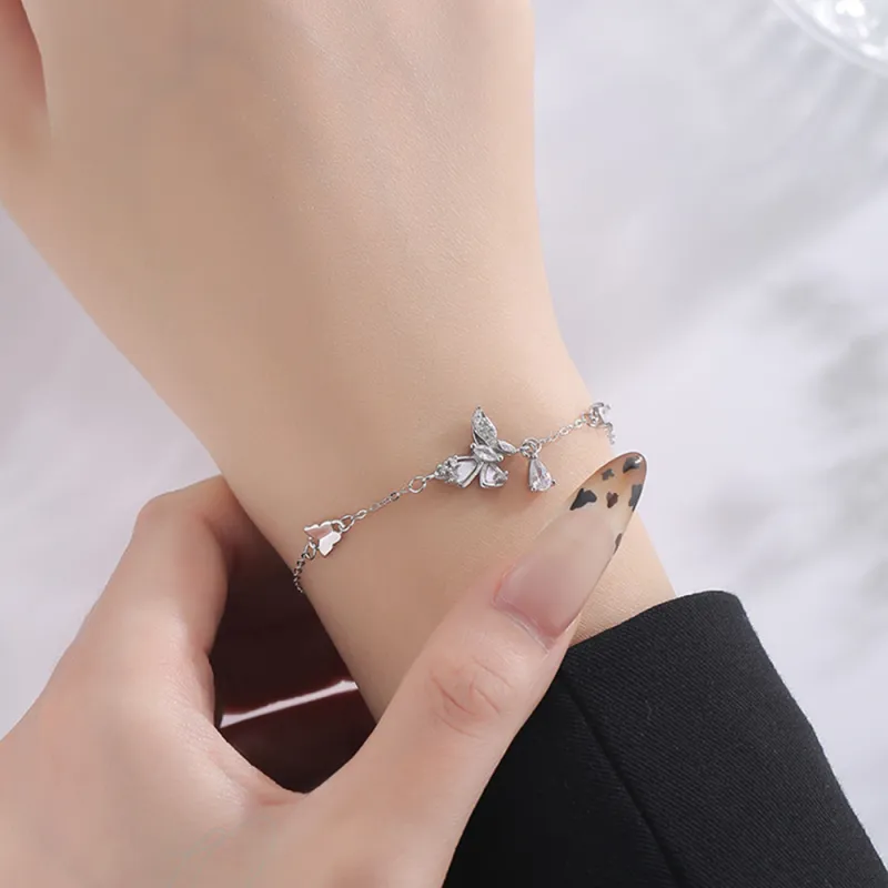 Seven Seven Silver Jewelry S999 Fine Silver Pure Silver Bracelets Women's-4