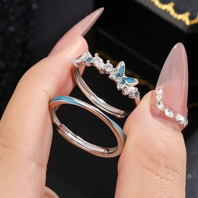 Seven Seven Silver Jewelry S999 Fine Silver Rings Unisex-6