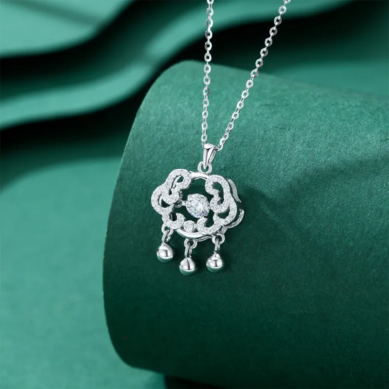 Seven Seven Silver Jewelry S999 Fine Silver Sterling Silver Necklaces Women's-2