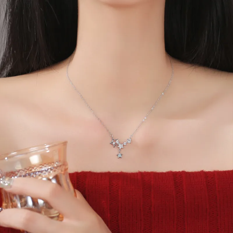 Seven Seven Silver Jewelry S999 Fine Silver Sterling Silver Necklaces Women's-6