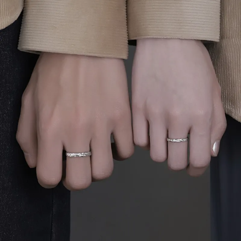 Seven Seven Silver Jewelry S999 Fine Silver Rings Unisex-1