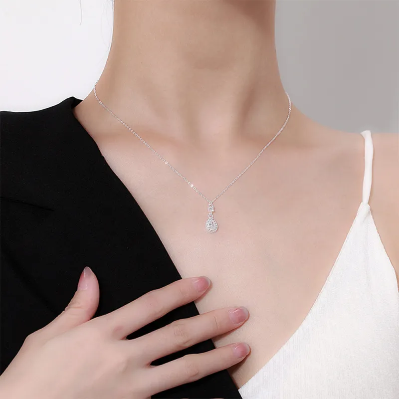 Seven Seven Silver Jewelry S999 Fine Silver Sterling Silver Necklaces Women's-4