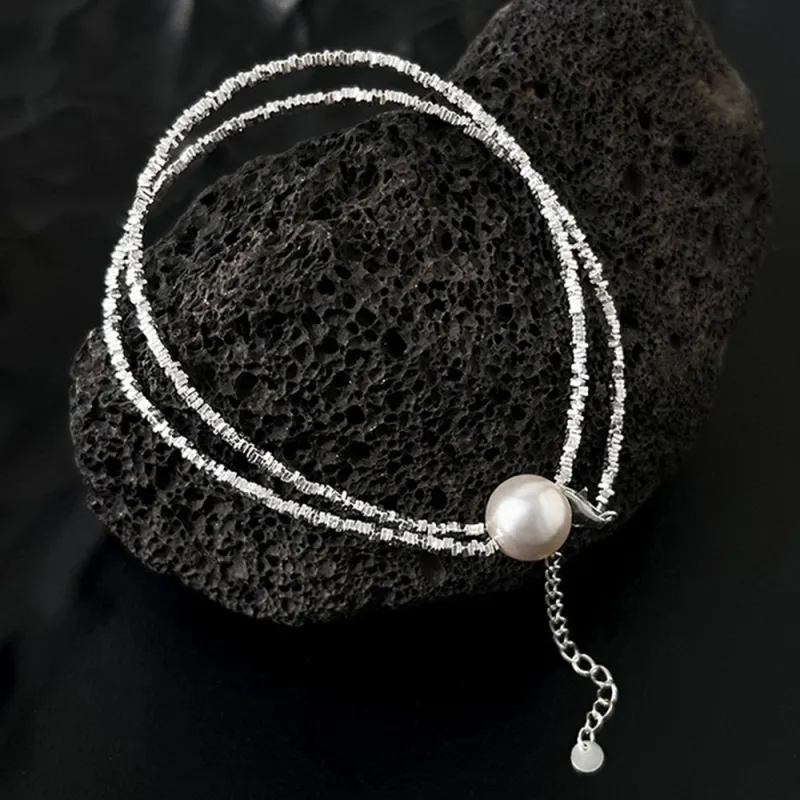 Seven Seven Silver Jewelry S999 Fine Silver Sterling Silver Necklaces Women's-3