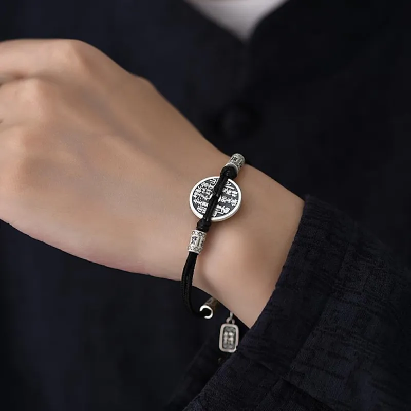 Seven Seven Silver Jewelry S999 Fine Silver Bracelets Unisex-2