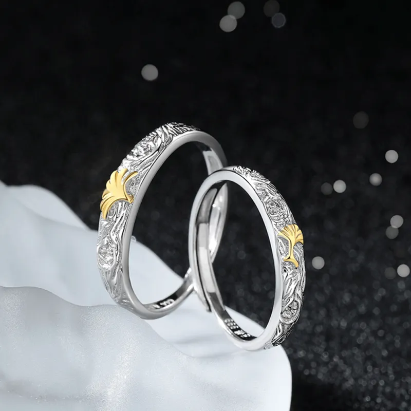 Seven Seven Silver Jewelry S999 Fine Silver Rings Unisex-7