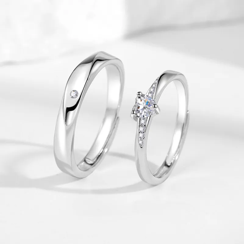 Seven Seven Silver Jewelry S999 Fine Silver Rings Unisex-4