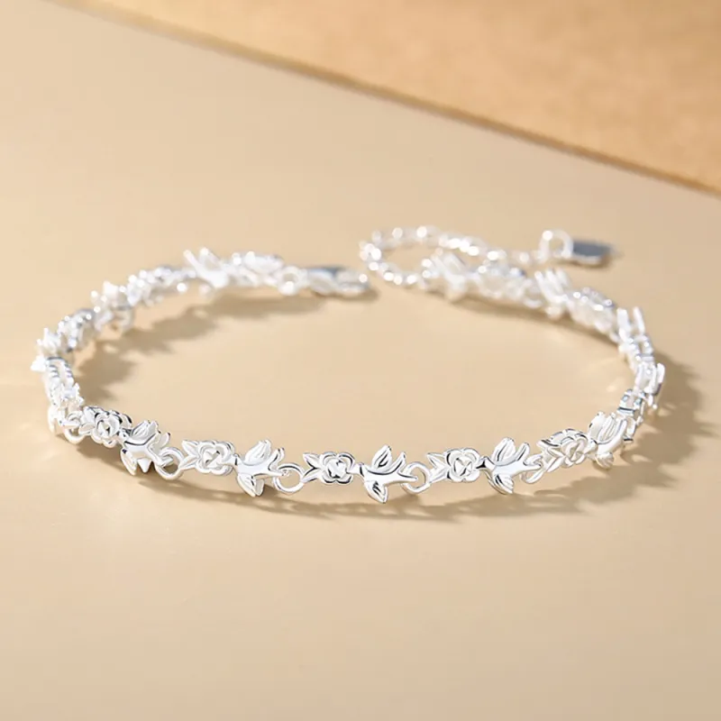 Seven Seven Silver Jewelry 999 Fine Silver Bracelets Unisex-3