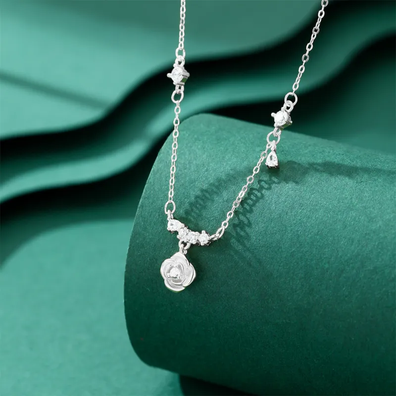 Seven Seven Silver Jewelry S999 Fine Silver Sterling Silver Necklaces Women's-3