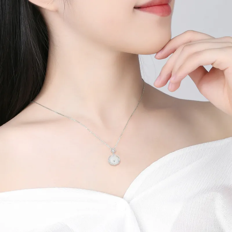 Seven Seven Silver Jewelry Chalcedony Collarbone Chain Unisex-2
