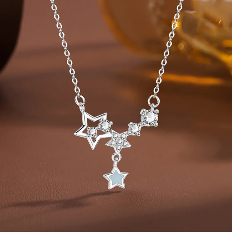 Seven Seven Silver Jewelry S999 Fine Silver Sterling Silver Necklaces Women's-3