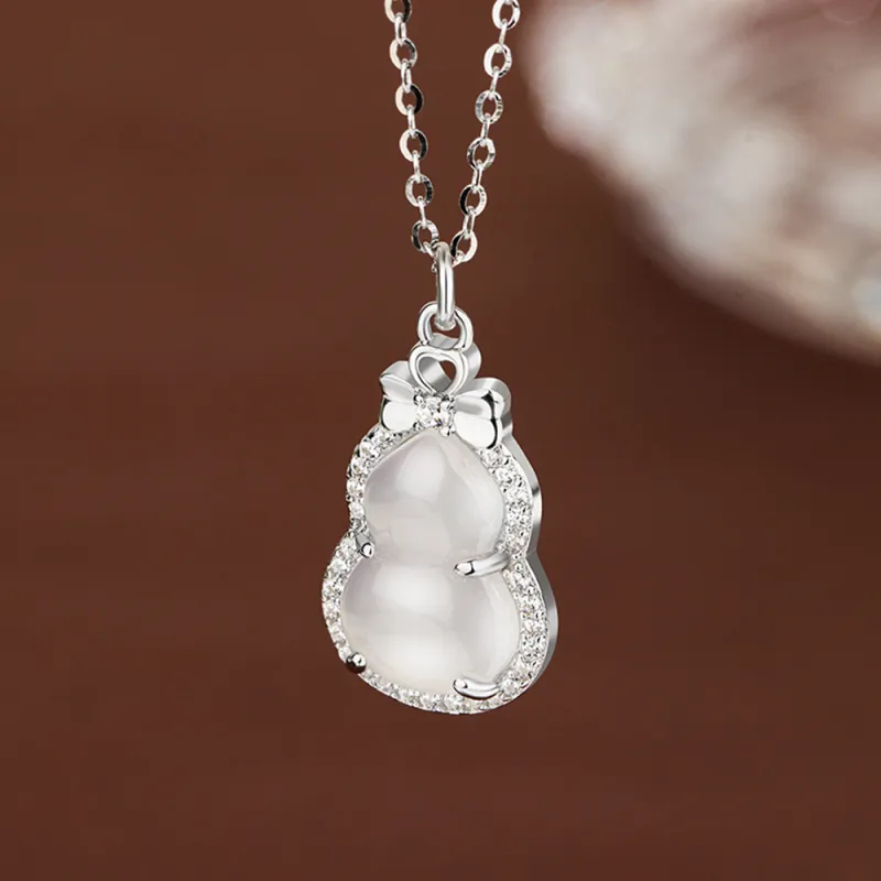Seven Seven Silver Jewelry Chalcedony Necklaces Unisex-1
