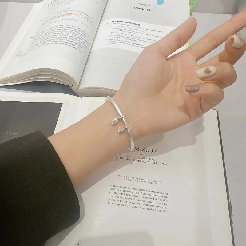 Seven Seven Silver Jewelry S999 Fine Silver Sterling Silver Bracelets Women's-2