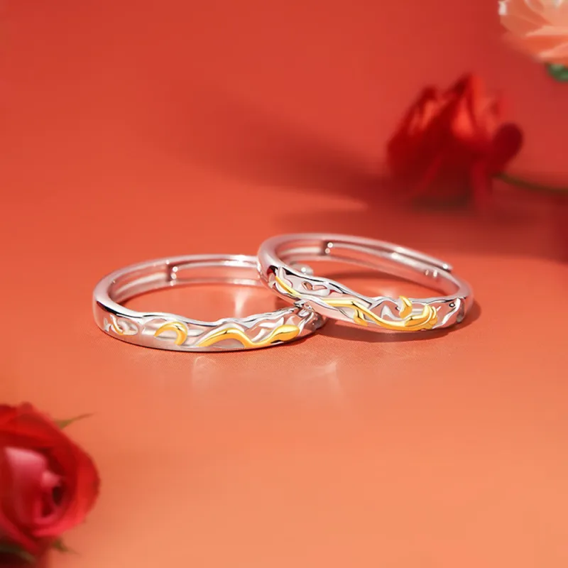 Seven Seven Silver Jewelry S999 Rings Unisex-3