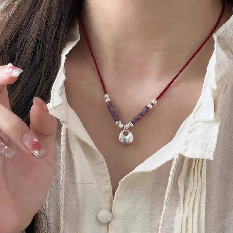 Seven Seven Silver Jewelry S999 Fine Silver Necklaces Unisex-7
