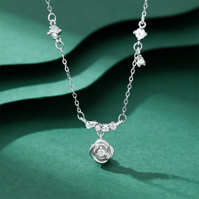 Seven Seven Silver Jewelry S999 Fine Silver Sterling Silver Necklaces Women's-2
