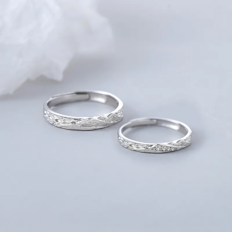 Seven Seven Silver Jewelry S999 Fine Silver Rings Unisex-3