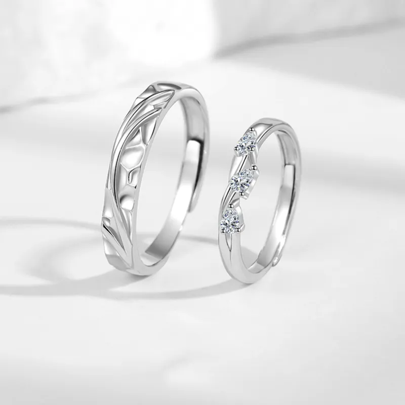 Seven Seven Silver Jewelry S999 Fine Silver Rings Unisex-6