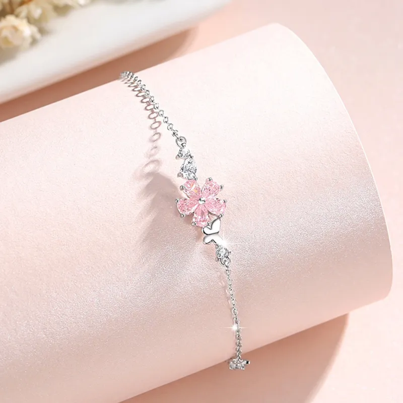 Seven Seven Silver Jewelry S925 Silver/Cubic Zirconia Bracelets Women's-1