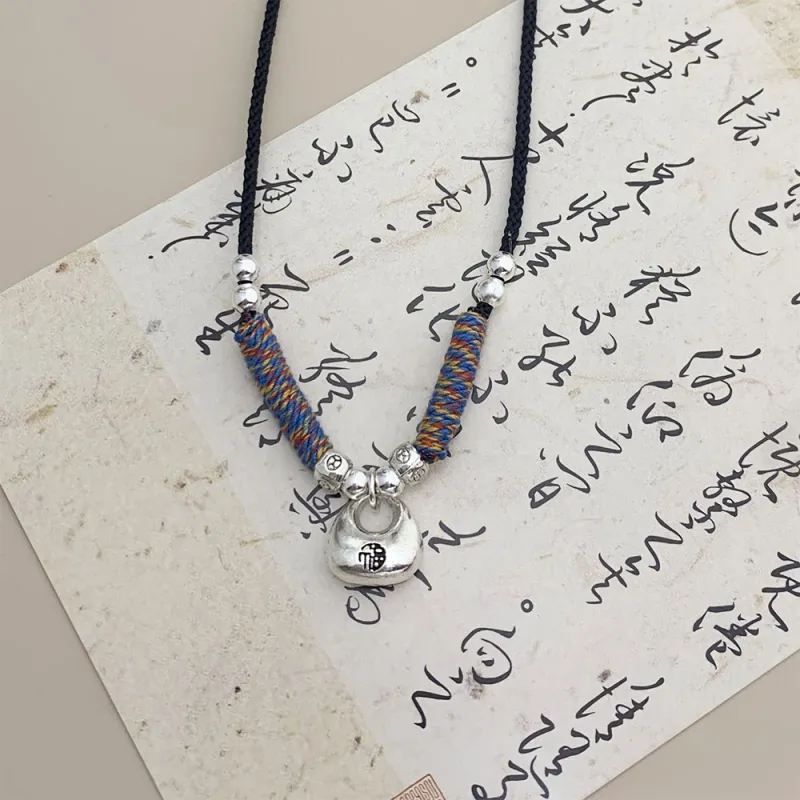 Seven Seven Silver Jewelry S999 Fine Silver Necklaces Unisex-1
