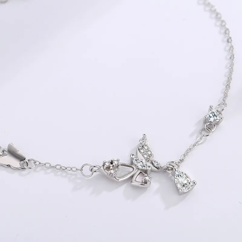 Seven Seven Silver Jewelry S999 Fine Silver Pure Silver Bracelets Women's-3