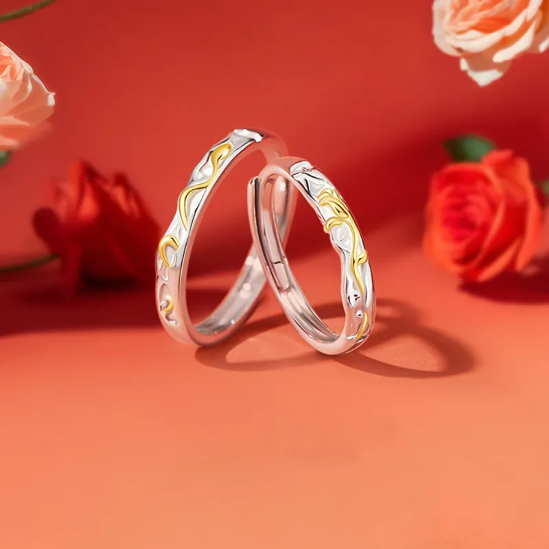 Seven Seven Silver Jewelry S999 Rings Unisex-4