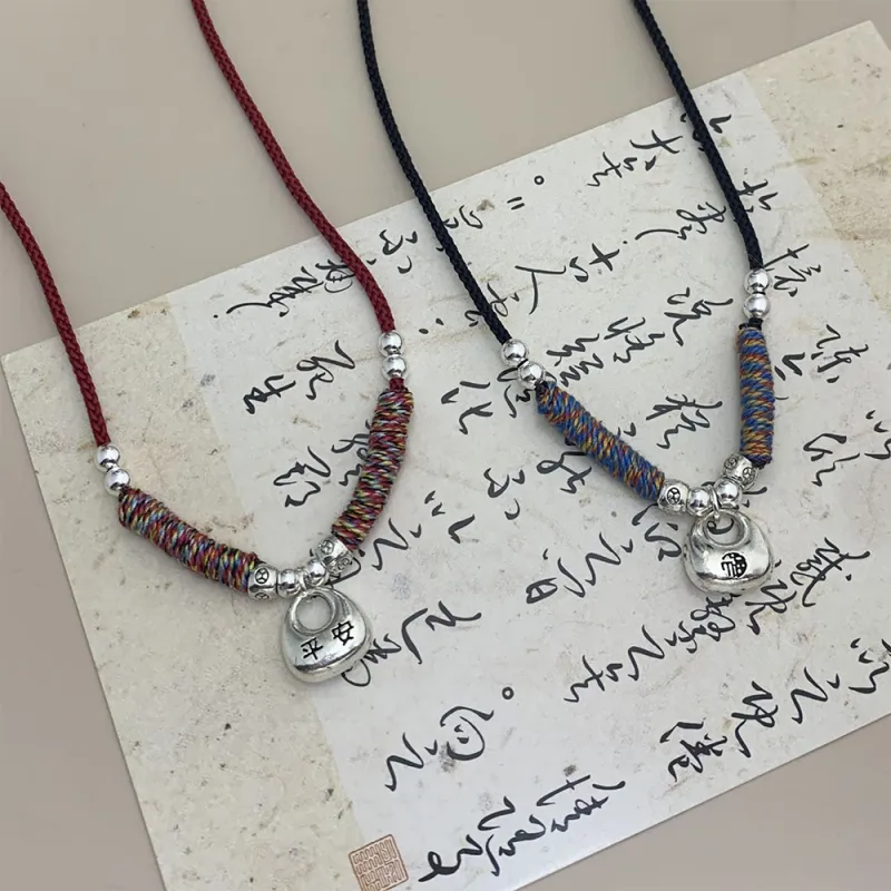 Seven Seven Silver Jewelry S999 Fine Silver Necklaces Unisex-2