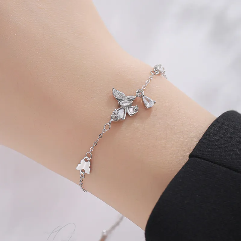Seven Seven Silver Jewelry S999 Fine Silver Pure Silver Bracelets Women's-5