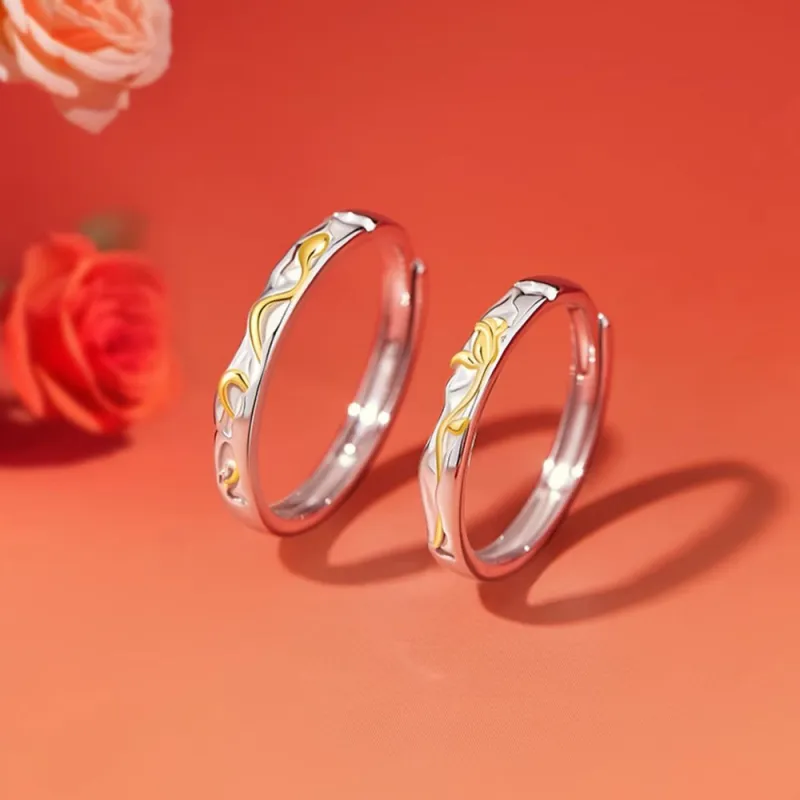 Seven Seven Silver Jewelry S999 Rings Unisex-5