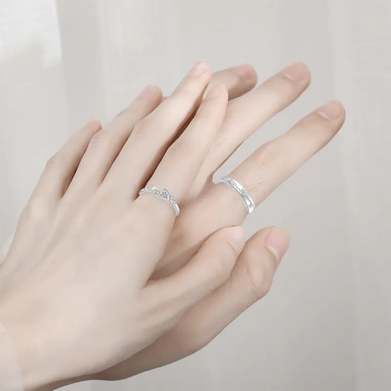 Seven Seven Silver Jewelry S999 Fine Silver Rings Unisex-1