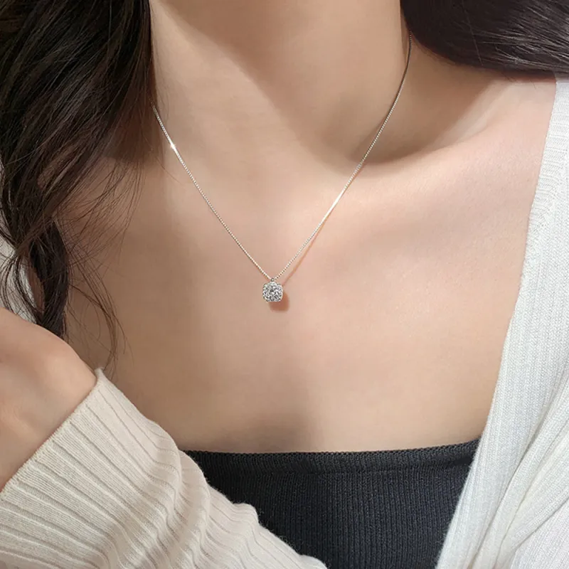 Seven Seven Silver Jewelry S999 Fine Silver Necklaces Unisex-2