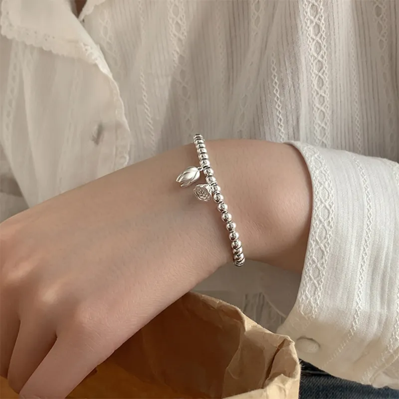 Seven Seven Silver Jewelry S999 Fine Silver Bracelets Women's-4
