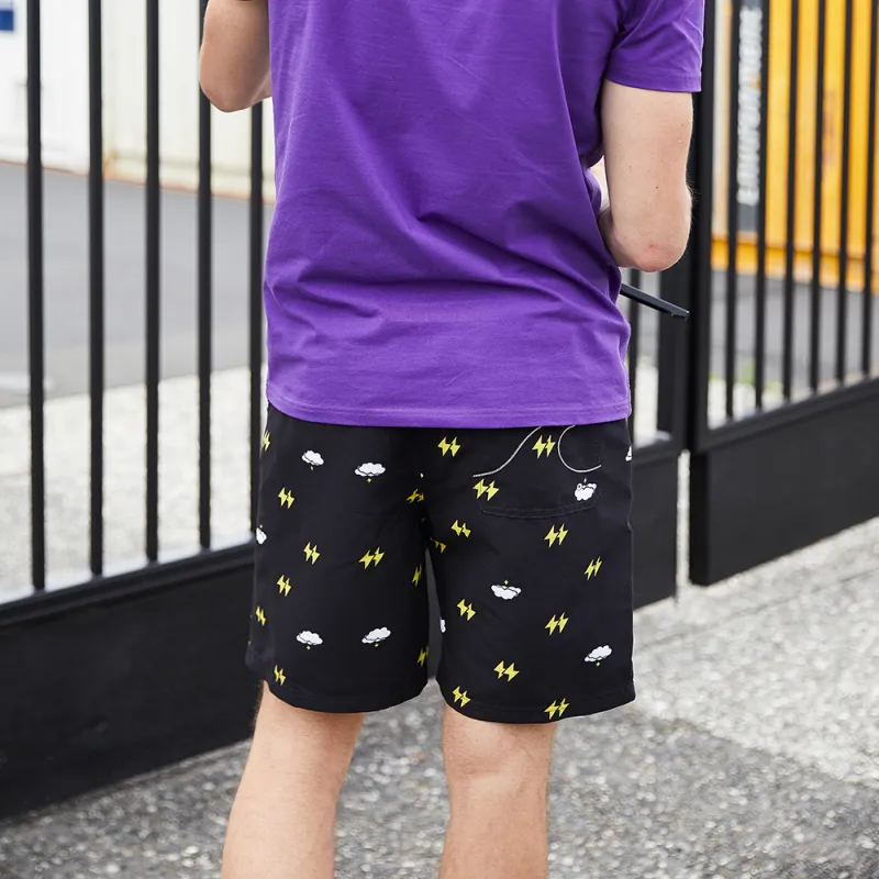GAILANG Beach Shorts Men's Black-2