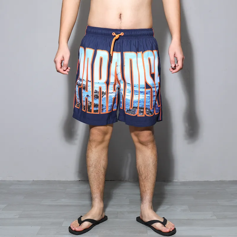 GAILANG Beach Shorts Men's Navy Blue-2