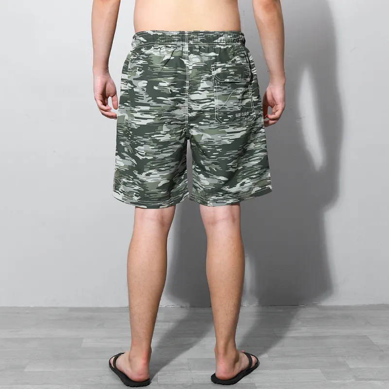 GAILANG Beach Shorts Men's Green Camouflage-4