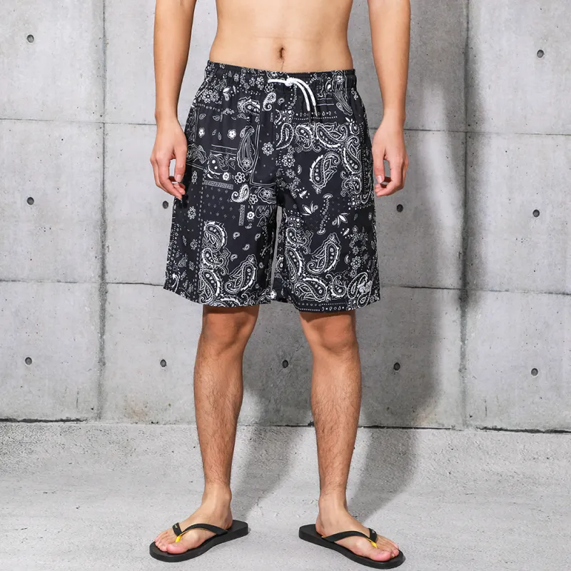 GAILANG Beach Shorts Men's Black-2