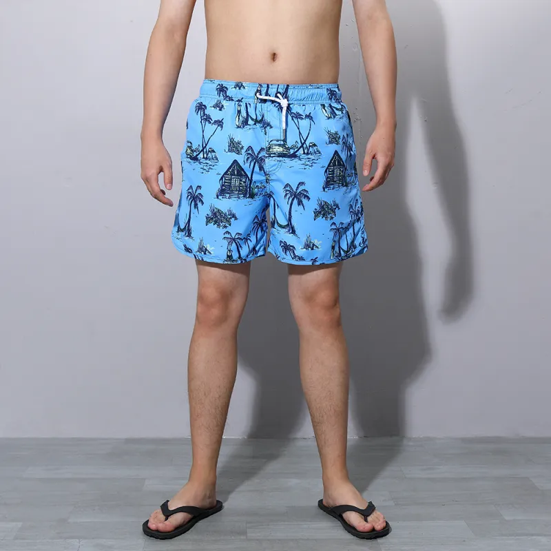 GAILANG Beach Shorts Men's Sky Blue-2