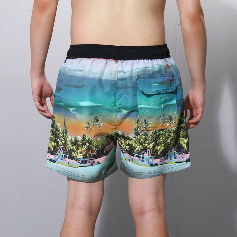GAILANG Beach Shorts Men's Vacation Beach-3